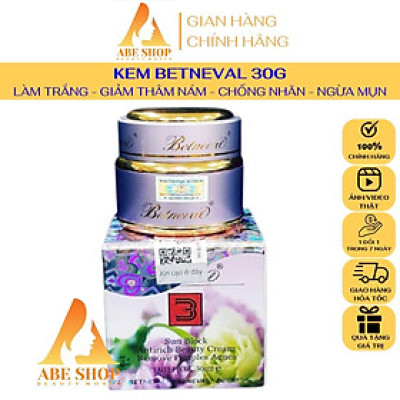 Kem BETNEVAL Dưỡng Trắng Da - Giảm Thâm Nám - Chống Lão Hóa - Cải Thiện Nếp Nhăn