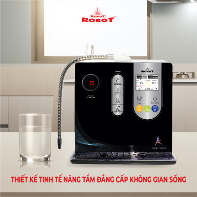Máy Lọc Nước Điện Giải Ion Kiềm ROBOT IonSmart 510 Nóng Thông Minh - Hàng Chính Hãng