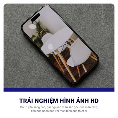 Kính cường lực khung tự dán cho iPhone 14 / 14 Plus / 14 Pro / 14 Pro Max hiệu WIWU SQ-008 Easy install - Viền siêu mỏng 0.33mm, chống mẻ cạnh, Phủ nano siêu mượt - Hàng nhập khẩu