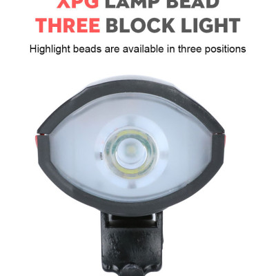 [TẶNG Dầu Tra Xích] Đèn xe đạp thể thao dododios siêu sáng có còi pin sạc usb led T6 chống nước - Hàng chính hãng
