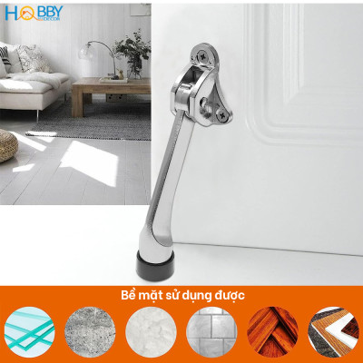 Chặn cửa chân móng ngựa đầu cao su chống trượt Hobby Home Decor CMG2