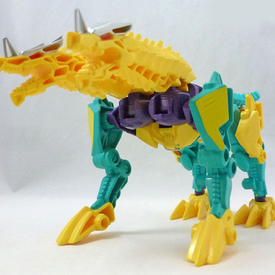 Mô hình Người máy Robot Khủng long biến hình Beast Hunters Twinstrike Predacon
