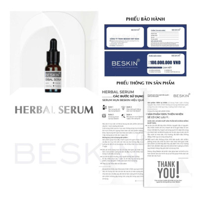 COMBO 2 Lọ Serum Mụn BESKIN 5ml, Làm Mờ Vết Thâm Mụn, Da Khoẻ Căng Bóng, Se Khít Lỗ Chân Lông