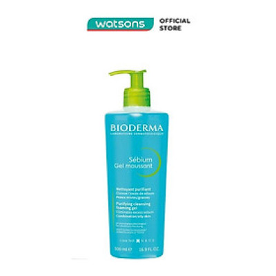 Gel Rửa Mặt Bioderma Sébium Gel Moussant 500ml