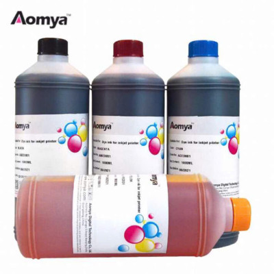 HCM- Free ship-Set 4 màu CMYK Mực nước Epson Dx5 I3200 loại 1 lít - Tiết kiệm chi phí, hàng nhập khẩu.