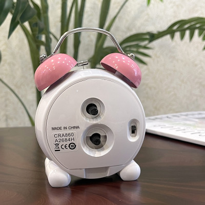 Đồng hồ Rhythm CRA860NR13- Kt 8.6 x 11.3 x 6.0cm, 168g. Vỏ nhựa, dùng PIN.