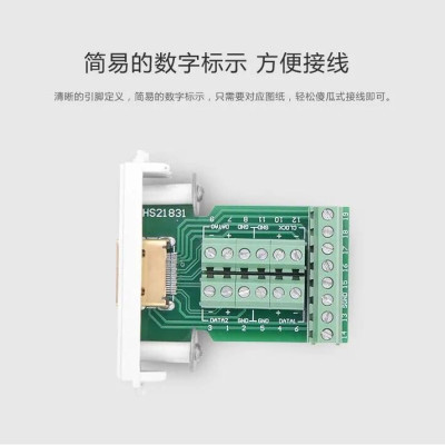 Ugreen UG2031520315TK Đầu HDMI âm tường bắt vít cao cấp - HÀNG CHÍNH HÃNG