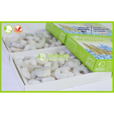  [GIAO NHANH HCM] Tôm Thẻ Sinh Thái Hữu Cơ Bóc Nõn Size Lớn - Hộp 500Gr