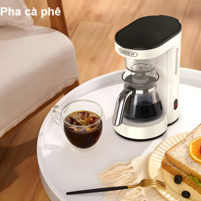 HÀNG CHÍNH HÃNG - Máy pha cà phê, pha trà tự động Drip. Thương hiệu Mỹ cao cấp HiBREW - H12