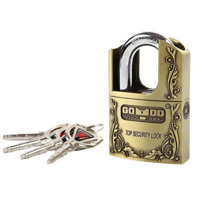 Ổ Khóa Chống Cắt Thép Không Gỉ Anbangde C3-50H - Chìa Mã Hóa 10 Lớp