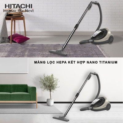 Máy hút bụi dạng hộp Hitachi CV-SF20 24CV-LBR công suất 2000W, xuất xứ Thái Lan - hàng chính hãng