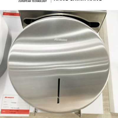 Hộp Đựng Giấy Vệ Sinh Inox Cao Cấp Gắn Tường ATMOR TD-8300 (HÀNG CHÍNH HÃNG)