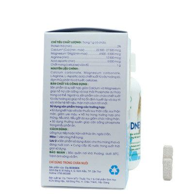 BOSSEN - KIDNEY Shield (cats) Hỗ Trợ Chức Năng Thận cho Mèo - Hộp 30 viên