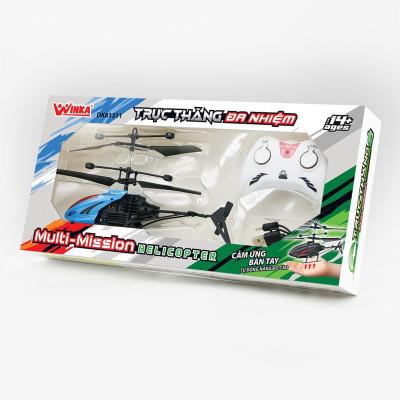 Đồ Chơi DUKA: Máy Bay Điều Khiển Từ Xa - Cảm Ứng Bàn Tay - Trực Thăng Đa Nhiệm - DK81311
