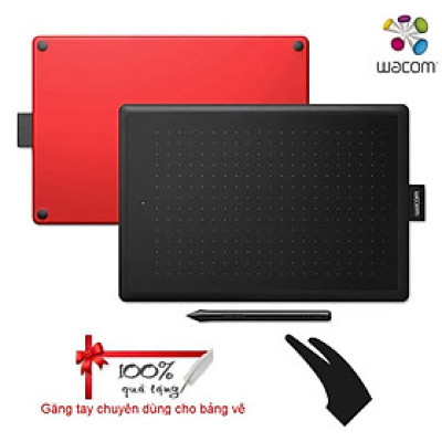 Bảng vẽ đồ họa Wacom CTL 472 chuyên dùng cho thiết kế đồ họa, dùng cùng với các phần mềm photoshop màu đen đỏ (hàng nhập khẩu)