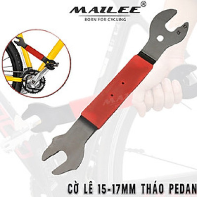 Cờ Lê Tháo Pedan xe đạp size 15-17mm 2 đầu chất liệu Thép bọc chống trơn cao su Mai Lee