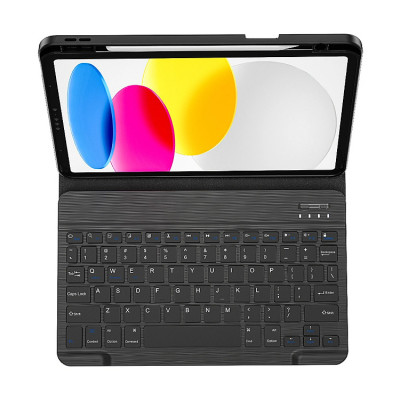  Bao Da Bàn Phím WiWU Folio Protective Keyboard Case cho iPad Gen 10 2022/ Pro 11 M1/M2/ Air 4, 5 10.9/ Gen 9 10.2 inch - Hàng Chính Hãng