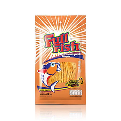 12 gói Snack cá Full Fish vị gà - 21g