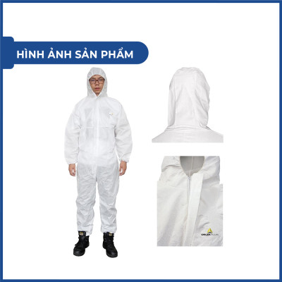 Combo Kính Bảo Hộ DeltaPlus + Mặt Nạ Koken G7 + Quần Áo Bảo Hộ DT117 | Tặng Kèm 1 Đôi Găng Tay Chống Hóa Chất