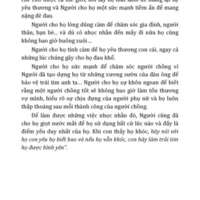 Hãy Để Nước Mắt Lên Tiếng (Tái bản 2025)