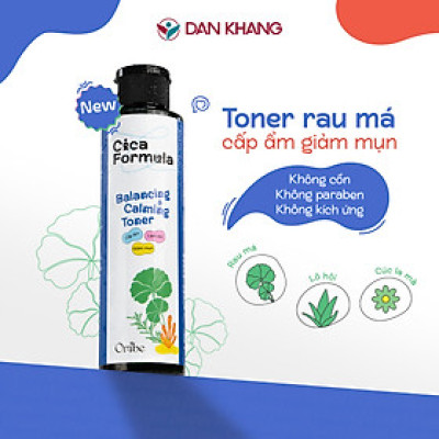 Toner rau má giảm mụn Oribe giúp dưỡng ẩm se khít lỗ chân lông dùng được cho da nhạy cảm 150ml