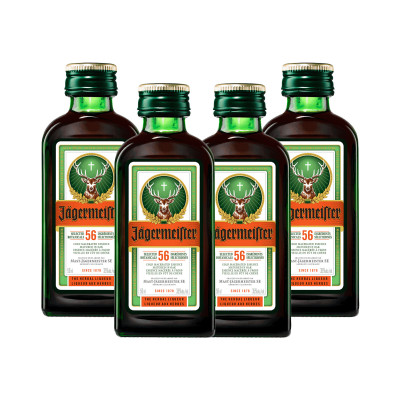 Rượu mùi Jägermeister 35% 4x0.02L