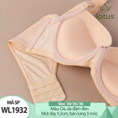 Áo Ngực Trơn Mút Dày 5.5cm WL1932 Nâng Ngực Tặng Kèm 10ml Nước Hoa Chính Hãng