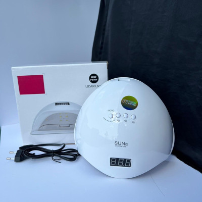 Máy Hơ Móng Sun 5 Tem Xanh 48W, 24 Bóng Đèn LED Nhanh Khô, Nhỏ Gọn Làm Nail, Cảm Biến Thông Minh, Nhiều Chế Độ Hơ