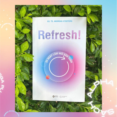 Sách Refresh! 20 Ngày Làm Mới Bản Thân - Alphabooks - BẢN QUYỀN