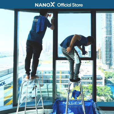 Phim cách nhiệt cửa kính NanoX D80 trong suốt cao cấp cho nhà kính