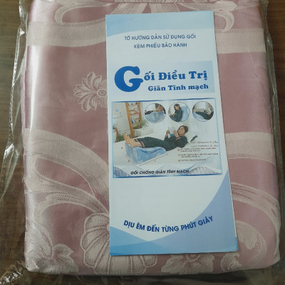 VỎ GỐI KÊ CHÂN CHỐNG GIÃN TĨNH MẠCH YOROKOBI 25CM- MÀU HỒNG