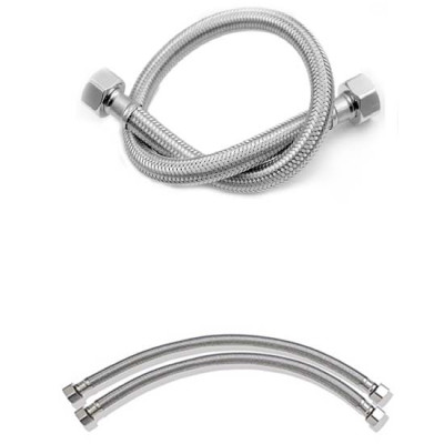 Cặp dây cấp nước nóng chất liệu inox 40cm