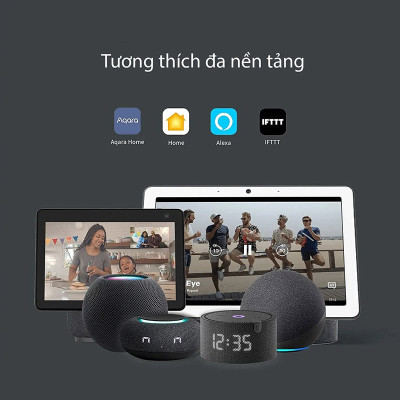 Cảm biến chuyển động Aqara P1 Motion Sensor Quốc Tế Hỗ trợ Apple HomeKit - Hàng Chính Hãng