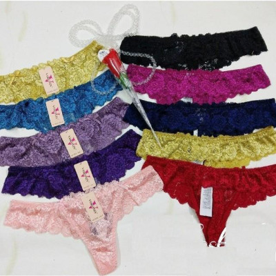 COMBO 5 QUẦN LỌT KHE REN VORONIN 6202