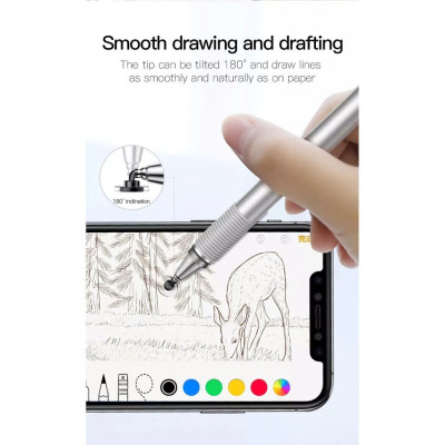 Bút Cảm Ứng Dành Cho Điện Thoại Ipad Máy Tính Bảng - Hàng Nhập Khẩu