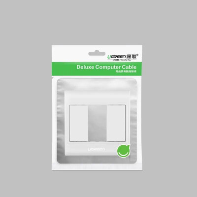 Ugreen UG2031620316TK Màu Trắng Khung HDMI âm tường - HÀNG CHÍNH HÃNG