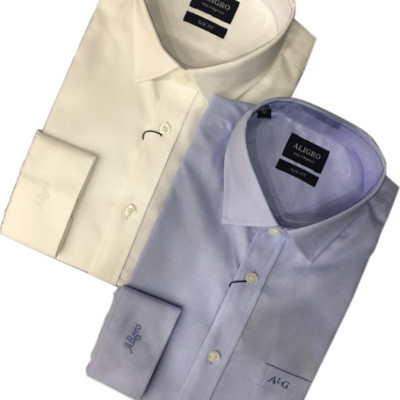 Áo sơ mi nam dài tay ALIGRO chất liệu pirma cotton mềm mịn, kiểu dáng đơn giản, tinh tế ALGS156