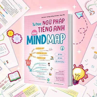 Sách - Tự Học Ngữ Pháp Tiếng Anh Bằng Mindmap - Tập 2 - Megabook