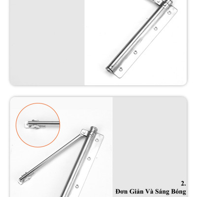 Bản Lề Đóng Cửa Tự Động Mẫu Mới KUNBE Phù Hợp Cửa Vừa Và Nhẹ Dễ Đóng Mở Không Gây Hư Hỏng Cửa
