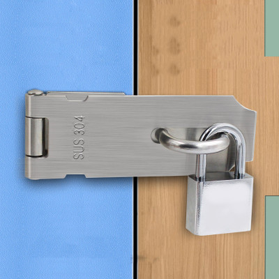 Chốt Khóa Thẳng Inox 304 KUNBE, Bản Lề Cửa Có PAT Khóa Nhiều Kích Thước 3inch/4inch/5inch