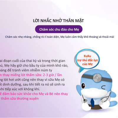 MIẾNG LÓT THẤM SỮA 150ML KUKU KU5498 - 30PCS/ HỘP