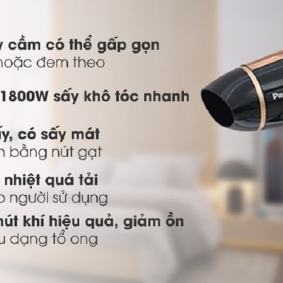 Máy sấy tóc Panasonic EH-ND30-K645 - Hàng chính hãng
