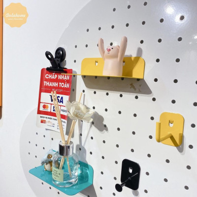 Bảng Pegboard Dola Home hình đám mây trang trí nhà cửa và để đồ đạc ngăn nắp, mẫu mã độc quyền