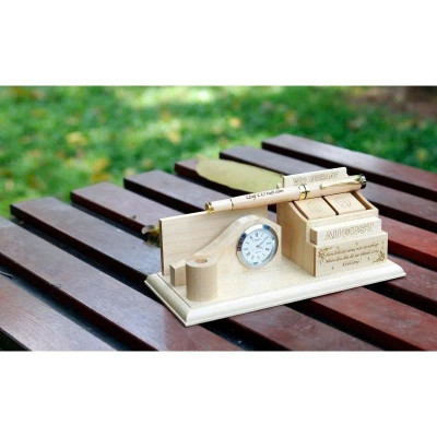 Mặt Đồng Hồ Để Bàn Camry D37 – Gắn Đồng Hồ Pha Lê, Gỗ, Decor | Có Sẵn Pin, 2 Màu Vàng & Bạch Kim