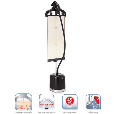 Combo Nồi áp suất điện đa năng Tefal CY601868 - 6 Lít & Bàn ủi hơi nước đứng Tefal IT3440E0 1800W - Hàng chính hãng 