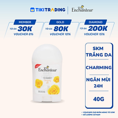 Sáp Khử Mùi Enchanteur Charming 40g - 1012050