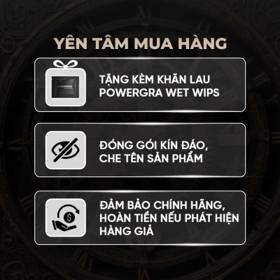 Viên uống tăng cường sinh lý nam giới Powergra (Super Gold Magic) - Vỉ 1 viên