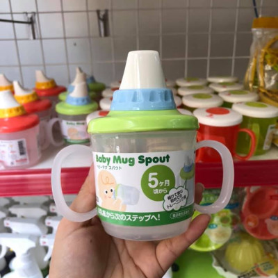 Combo khay trữ đồ ăn dặm cho bé Kokubo 12 ngăn + cốc có núm dành cho bé 230ml - nội địa Nhật Bản