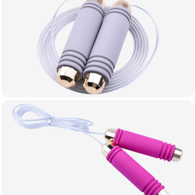 Dây Nhảy Tập Thể Dục Cao Cấp Tại Nhà Lõi Thép Cao Cấp, Viền Tay Cầm Hình Kim Cương Chính Hãng Cao Cấp KitAcoom