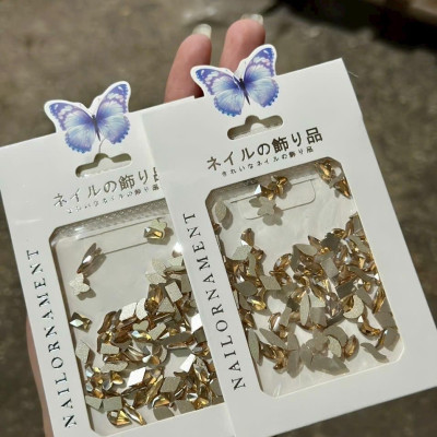 Đá Khối Chân Bằng Làm Nail Nhiều Size Mix Màu Sáng Lâu, Bám Chắc, Phù Hợp Trang Trí Hoạ Tiết, Dễ Phối Làm Nail Nữ